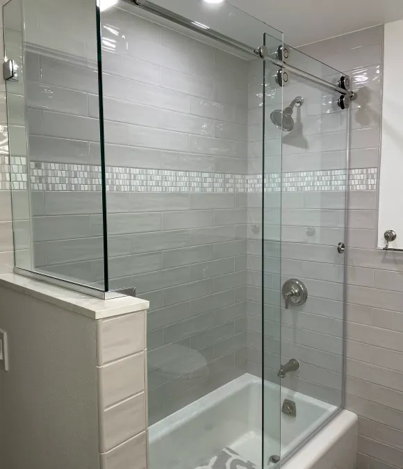 bathroom slider
